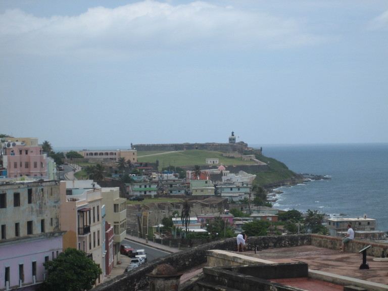 El Morro view from El Castillo de San Cristobal